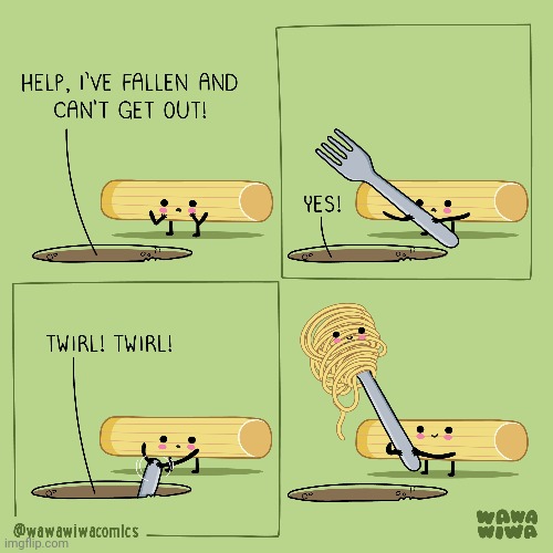 Twirl twirl | image tagged in noodles,noodle,twirl,fallen,comics,comics/cartoons | made w/ Imgflip meme maker