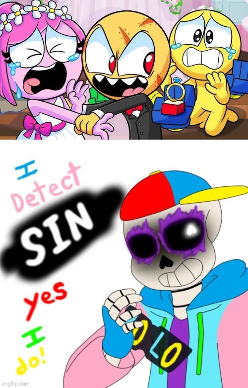 image tagged in fresh sans i detect sin | made w/ Imgflip meme maker