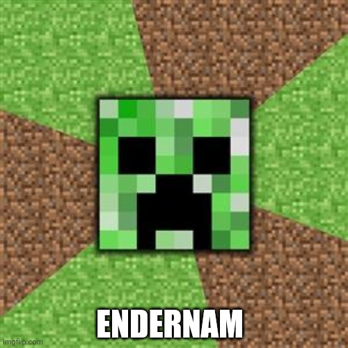 mandela effect | ENDERNAM | image tagged in the only creeper who wont try to tickle you | made w/ Imgflip meme maker