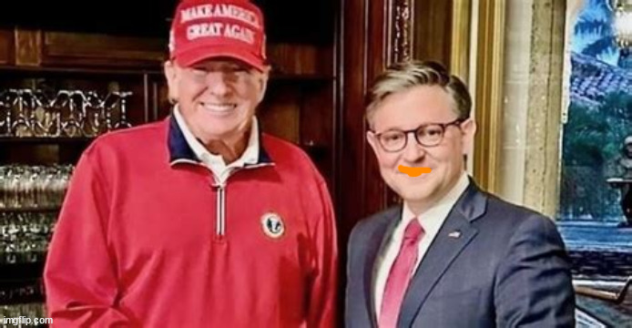 Buttkist | image tagged in trump's groupies,maga minions,orangekist,mike johnson,orange huckser cult,there's one born every minute | made w/ Imgflip meme maker