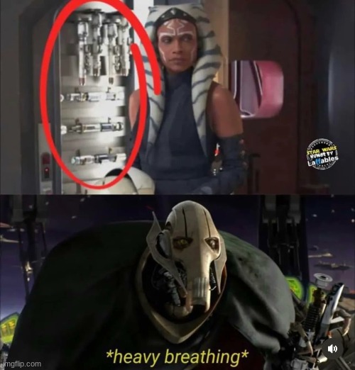 I was bored, so I was looking for some General Grievous memes. These are the 4 best ones I found. | image tagged in general grievous,lightsaber,this will make a fine addition to my collection,ahsoka,funny,heavy breathing | made w/ Imgflip meme maker
