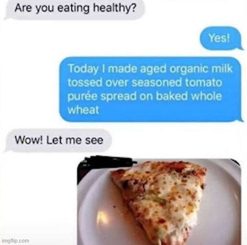 lmao | image tagged in pizza | made w/ Imgflip meme maker