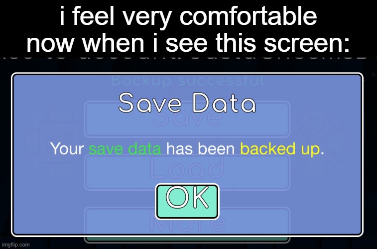 this is overall the best thing in gd imo | i feel very comfortable now when i see this screen: | image tagged in geometry dash,memes | made w/ Imgflip meme maker