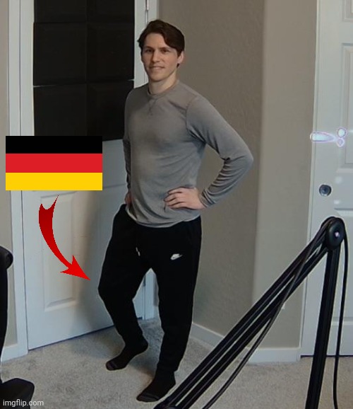 Shitpost, allerseits. | image tagged in jerma standing | made w/ Imgflip meme maker