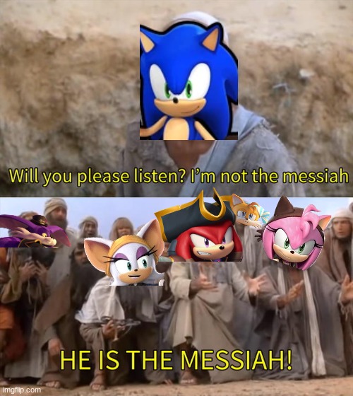 No place In a nutcase | image tagged in i''m not the messiah | made w/ Imgflip meme maker