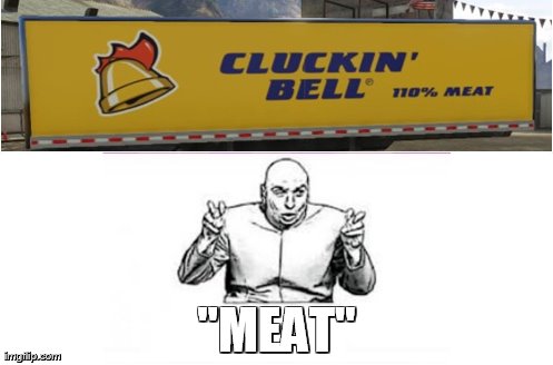 "Meat" | "MEAT" | image tagged in memes,dr evil,gta 5 | made w/ Imgflip meme maker