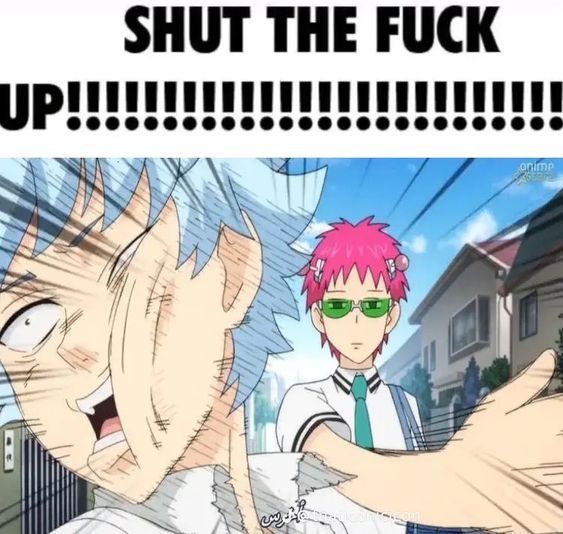 SHUT THE FUCK UP Blank Template Imgflip