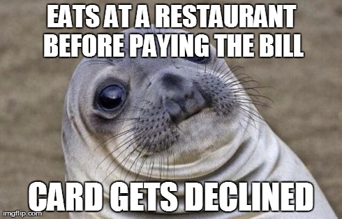It Still Haunts Me Every Time I Go To Pay