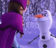 yeah why !!!! | image tagged in gifs,olaf,frozen,snowman,disney | made w/ Imgflip video-to-gif maker