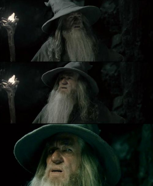 Confused Gandalf Blank Meme Template Imgflip