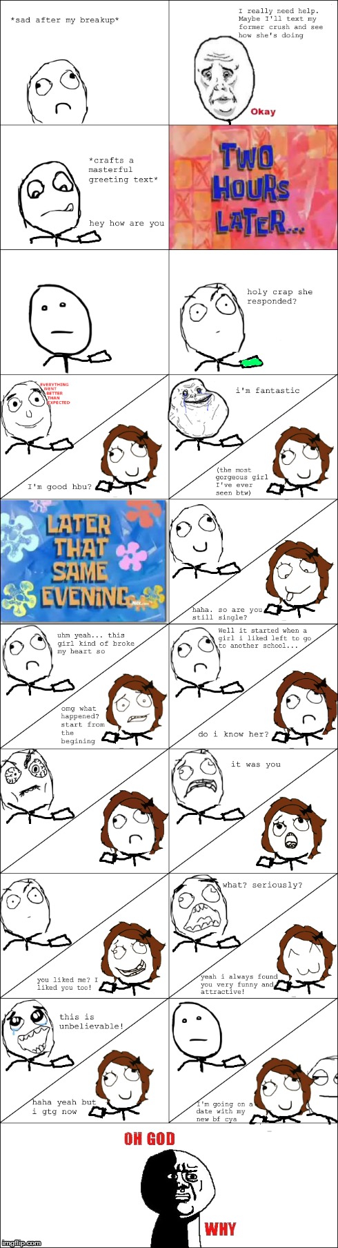 image tagged in rage comics,relationship | made w/ Imgflip meme maker