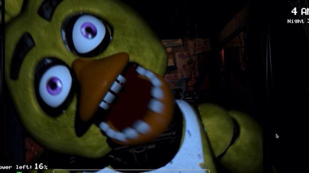 High Quality chica the chicken pizza Blank Meme Template