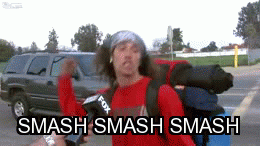 SMASH SMASH SMASH | Generated image from gifs,reporter generated with the Imgflip Animated GIF Generator