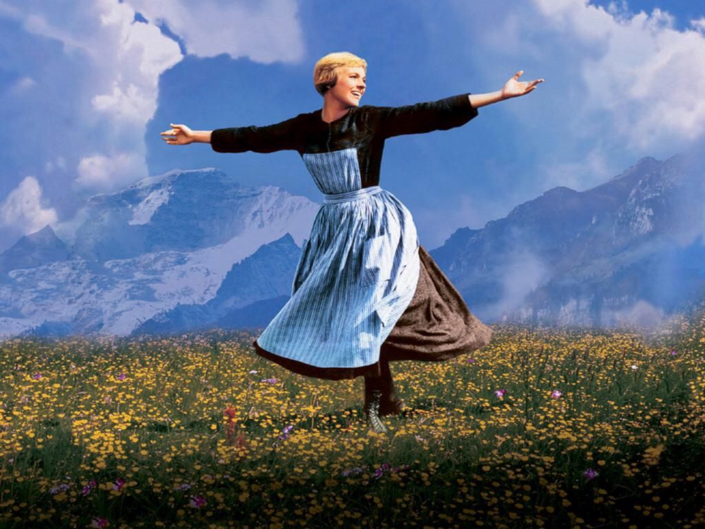 High Quality Maria Sound of Music Blank Meme Template