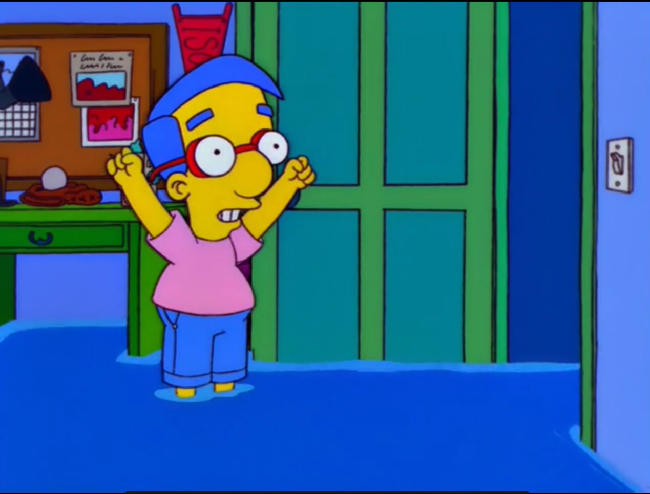 Everything's Coming Up Milhouse Blank Meme Template