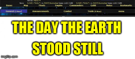 THE DAY THE EARTH STOOD STILL | image tagged in kirby wtf | made w/ Imgflip meme maker