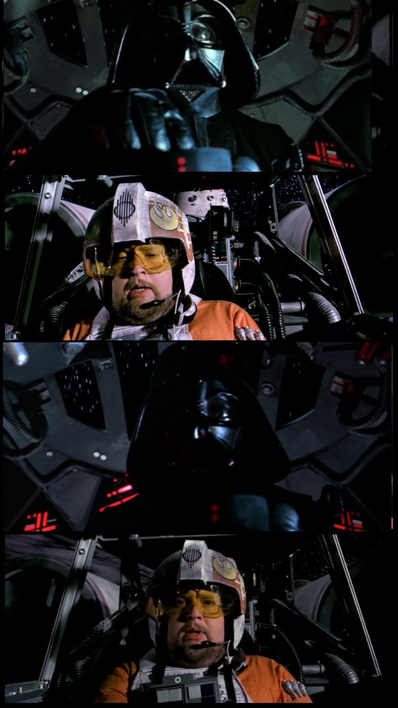Porkins versus Vader 2 Blank Meme Template