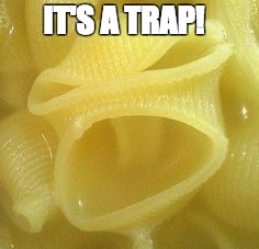 Angry Noodle | IT'S A TRAP! | image tagged in angry noodle | made w/ Imgflip meme maker