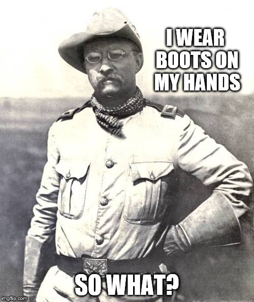 I WEAR BOOTS ON MY HANDS SO WHAT? | made w/ Imgflip meme maker