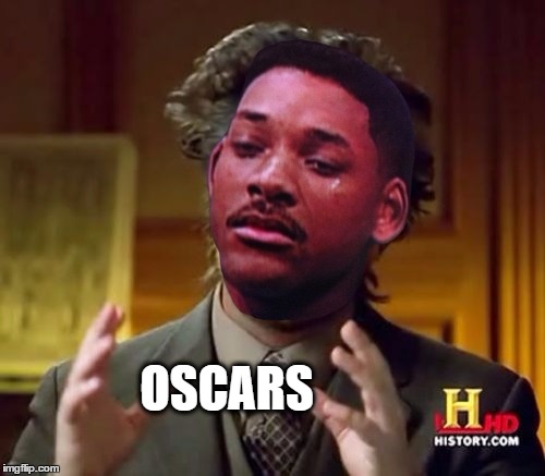 Giorgio A. Smith | OSCARS | image tagged in ancient aliens,will smith,oscars,racism,biocott,academy awards | made w/ Imgflip meme maker