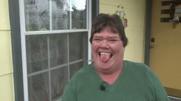 Frog lady - this needs to be a meme