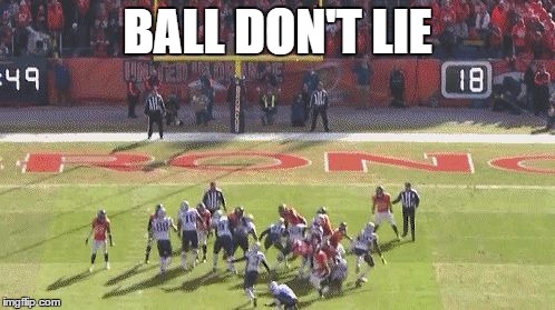 AFC Championship Game: Missed XP After Weak Fumble | BALL DON'T LIE | image tagged in missed xp,new england patriots,afc championship game,denver broncos | made w/ Imgflip meme maker