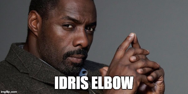 IDRIS ELBOW | image tagged in ali g,oscars,the oscars | made w/ Imgflip meme maker
