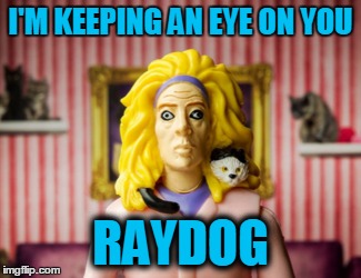 I'M KEEPING AN EYE ON YOU RAYDOG | made w/ Imgflip meme maker