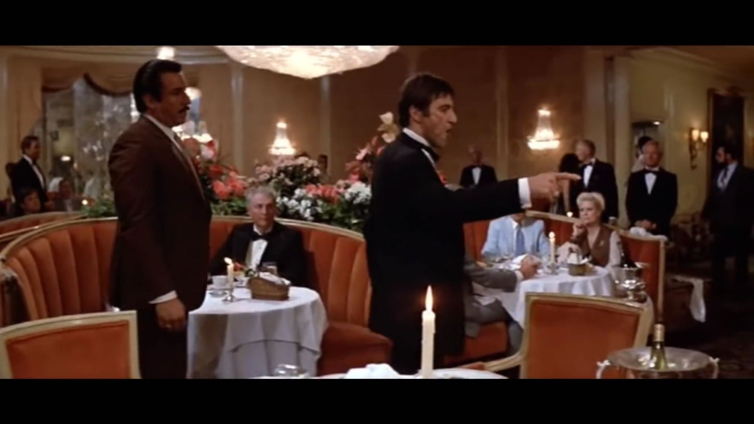 Tony Montana Restaurant Blank Meme Template