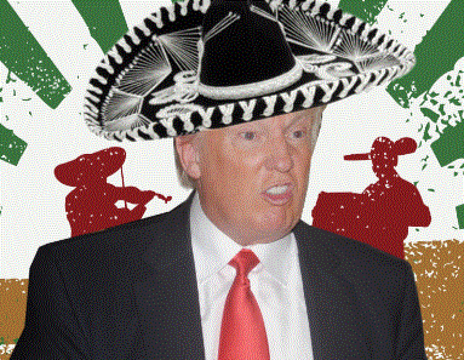 High Quality Mexican Trump Blank Meme Template