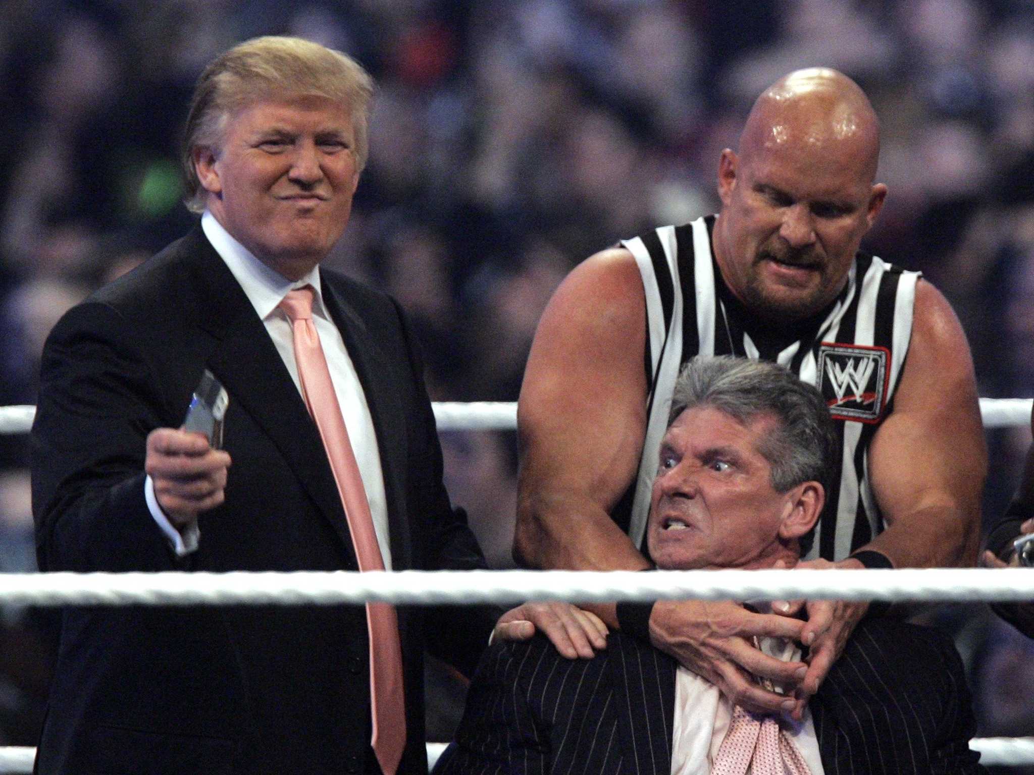 Trump WWE Blank Meme Template