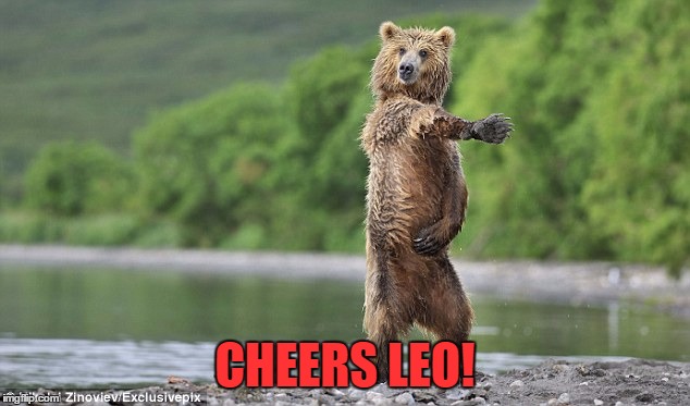 CHEERS LEO! | made w/ Imgflip meme maker