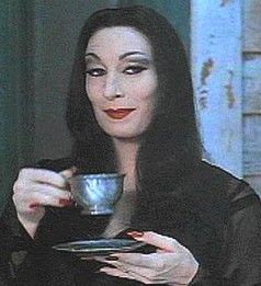 Morticia Addams Blank Meme Template