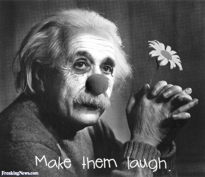 High Quality Clown Einstein Blank Meme Template