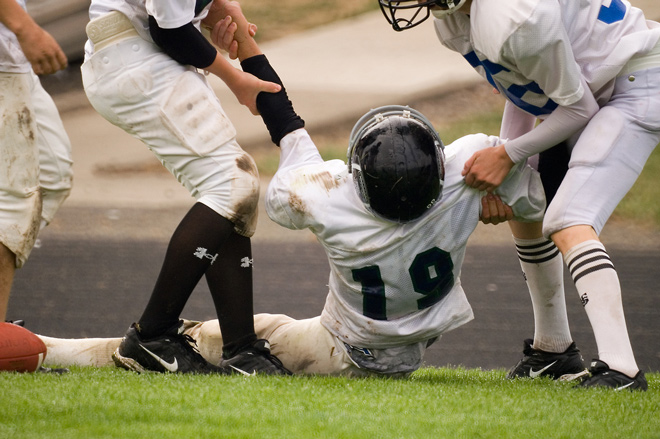 youth football concussions Blank Meme Template