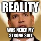 REALITY WAS NEVER MY STRONG SUIT | made w/ Imgflip meme maker