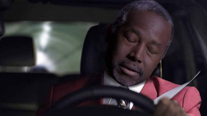 Ben Carson Sings Jebus Take The Wheel Blank Meme Template