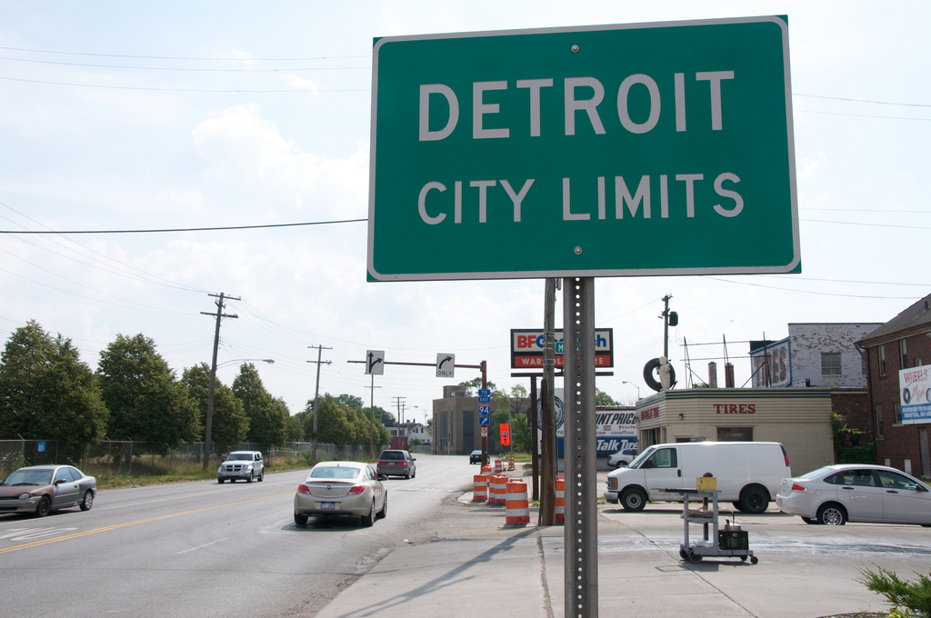 Detroit City Limits Blank Meme Template