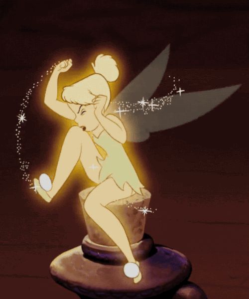 tinkerbell angry Blank Meme Template