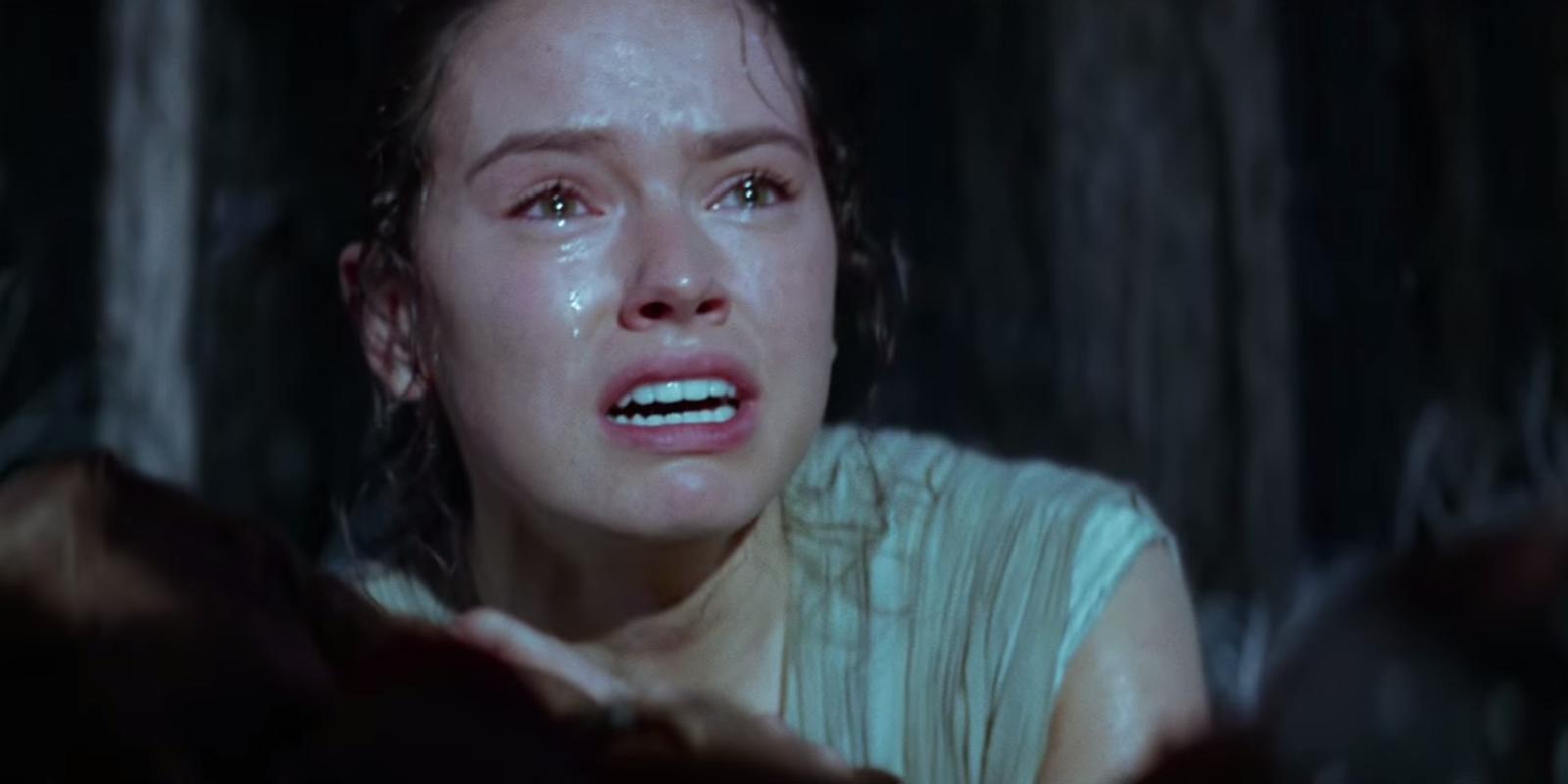 High Quality Star Wars Rey Crying Blank Meme Template