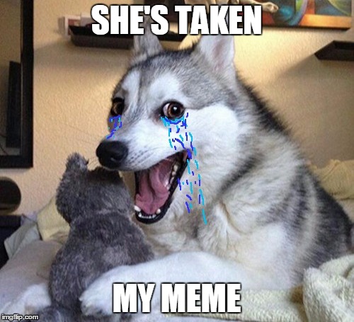 SHE'S TAKEN MY MEME | made w/ Imgflip meme maker