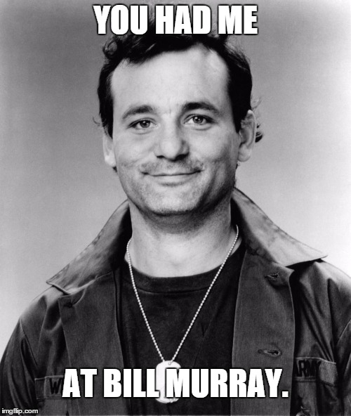 bill murray | YOU HAD ME; AT BILL MURRAY. | image tagged in bill murray,friendship,jerry maguire | made w/ Imgflip meme maker