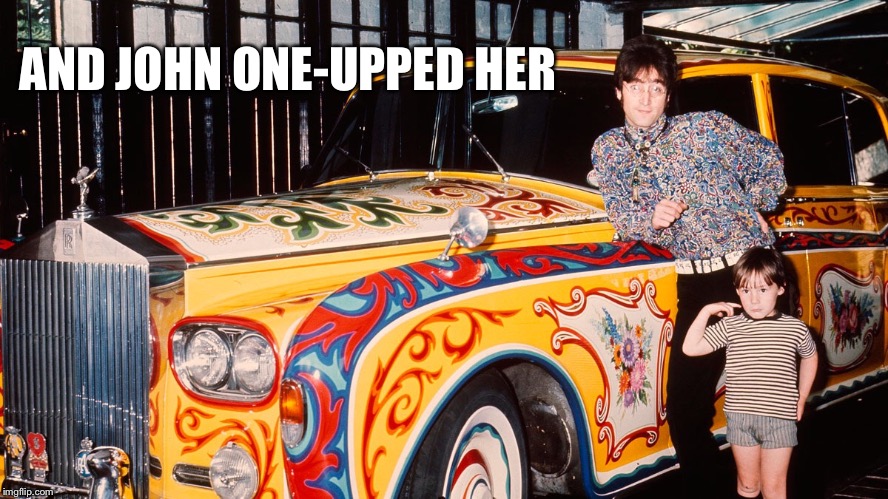 AND JOHN ONE-UPPED HER | made w/ Imgflip meme maker