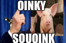 Donald Prump | OINKY SQUOINK | image tagged in donald prump | made w/ Imgflip meme maker