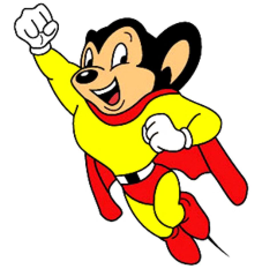 Mighty mouse Blank Meme Template