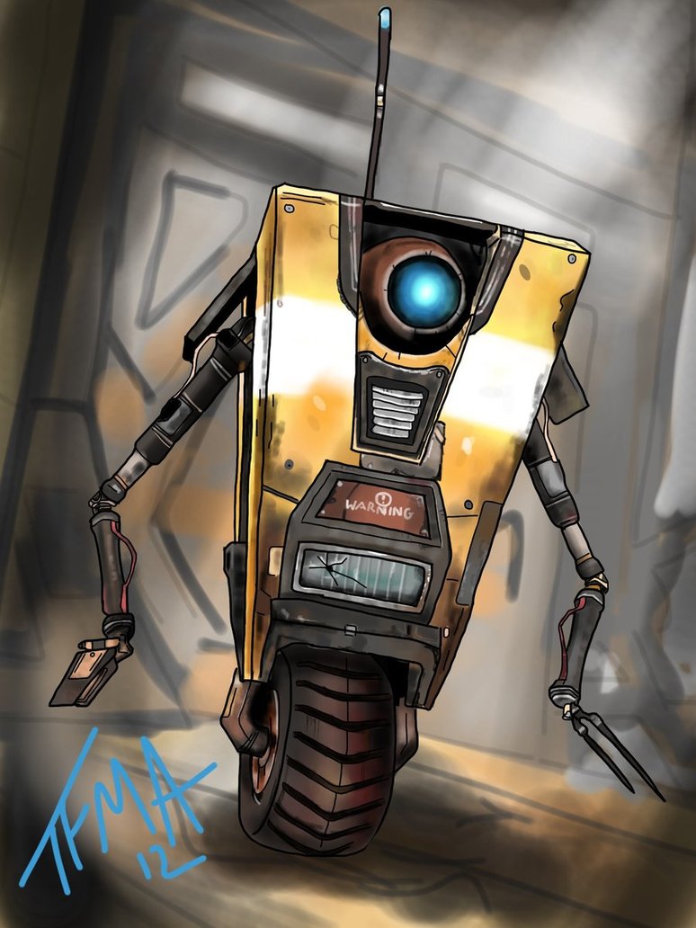 High Quality Claptrap Blank Meme Template