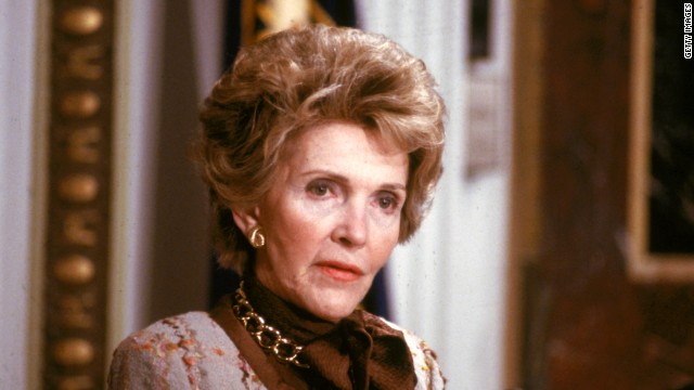 Nancy reagan  Blank Meme Template