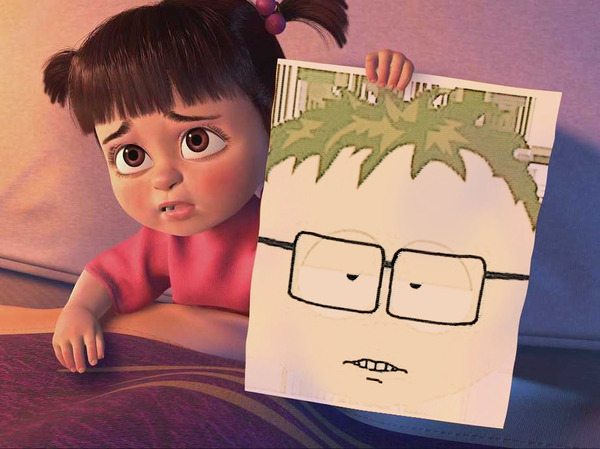 Monsters Inc Blank Meme Template