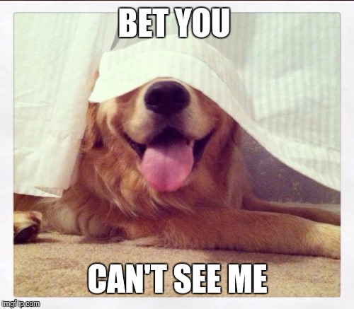 BET YOU CAN'T SEE ME | made w/ Imgflip meme maker