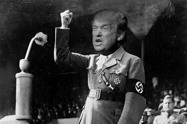 Trump Hitler Blank Meme Template